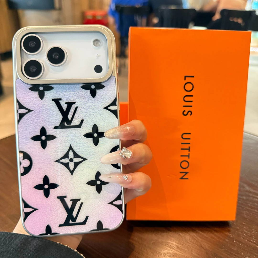 轻薄散热苹果17promax手机壳老花iPhone16适用15防摔个性1413高档