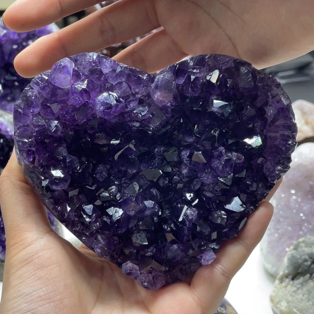 紫晶大型摆件（非配饰）未镶嵌