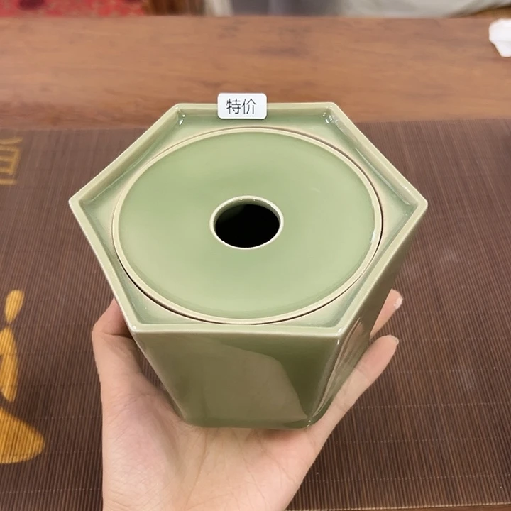 龙泉云间青瓷小米茶器