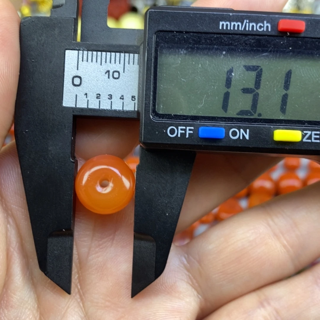 南红玛瑙未镶嵌单珠13mm