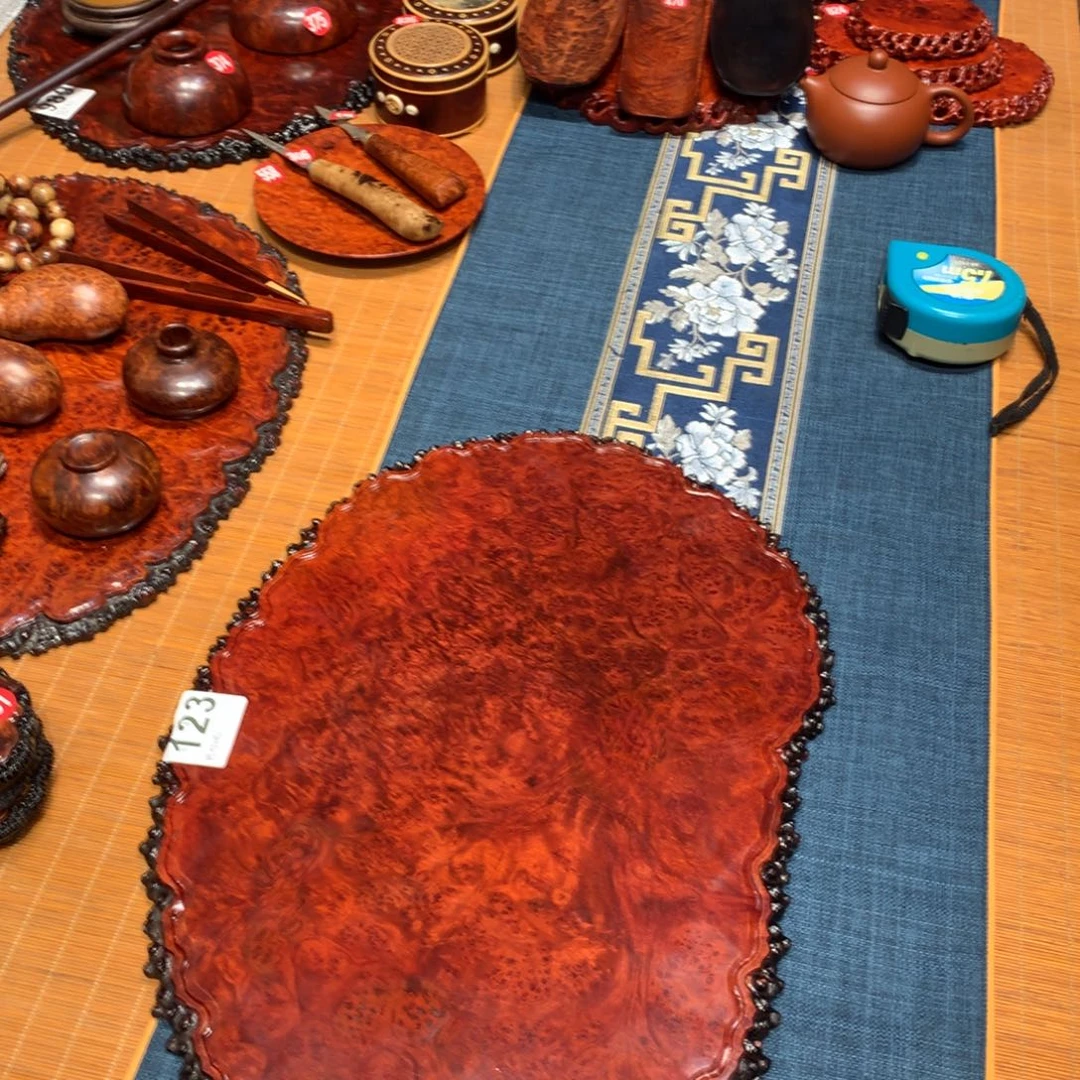 【闪购商品】大果紫檀（缅甸花梨）茶*道