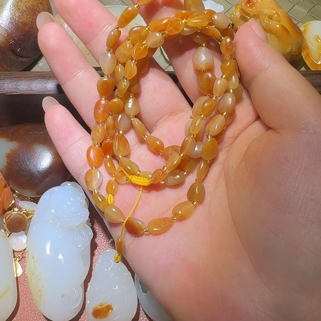 龙***下颈饰未镶嵌和田玉