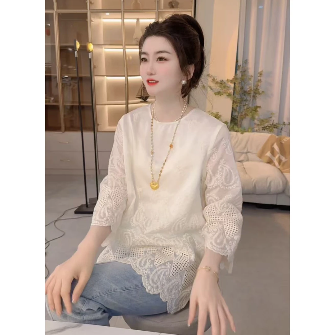 『春日清风Y』时尚气质百搭时尚衬衫2271