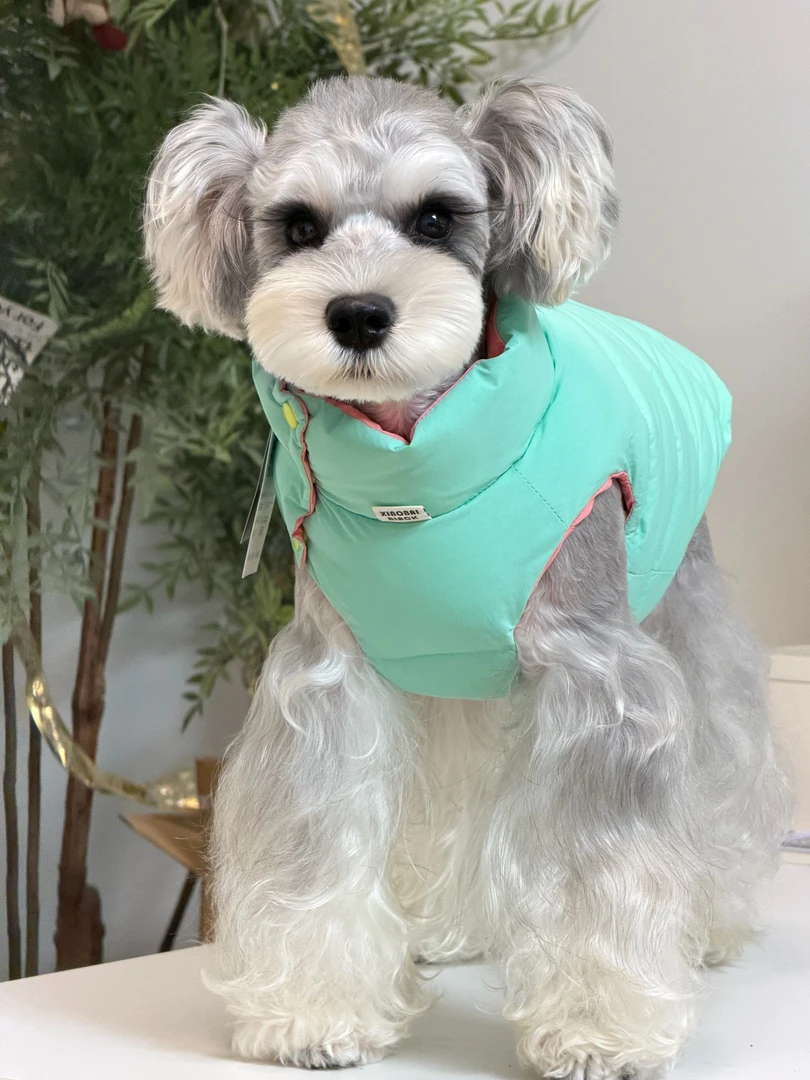 双面穿宠物棉马甲深冬款加厚保暖狗狗衣服无袖韩版狗狗衣服