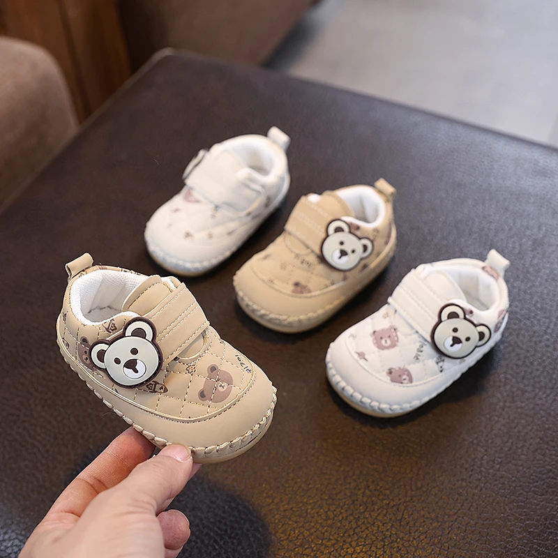 春秋季一岁男女宝宝鞋子春季6到12个月婴儿学步鞋软底婴幼儿鞋子8