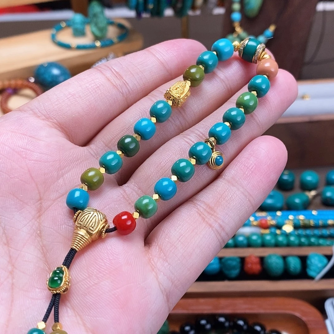 绿松石珠宝奇石未镶嵌