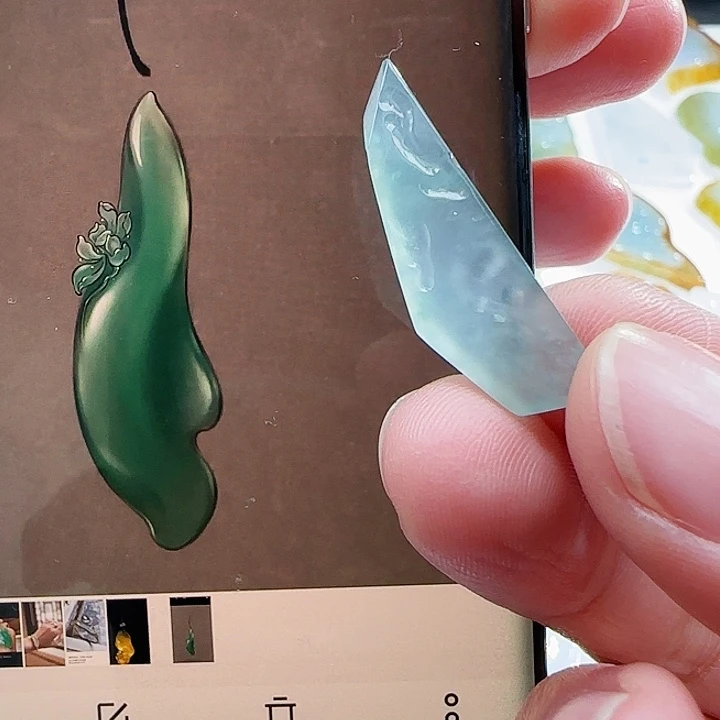 定制翡翠未镶嵌翡翠定制