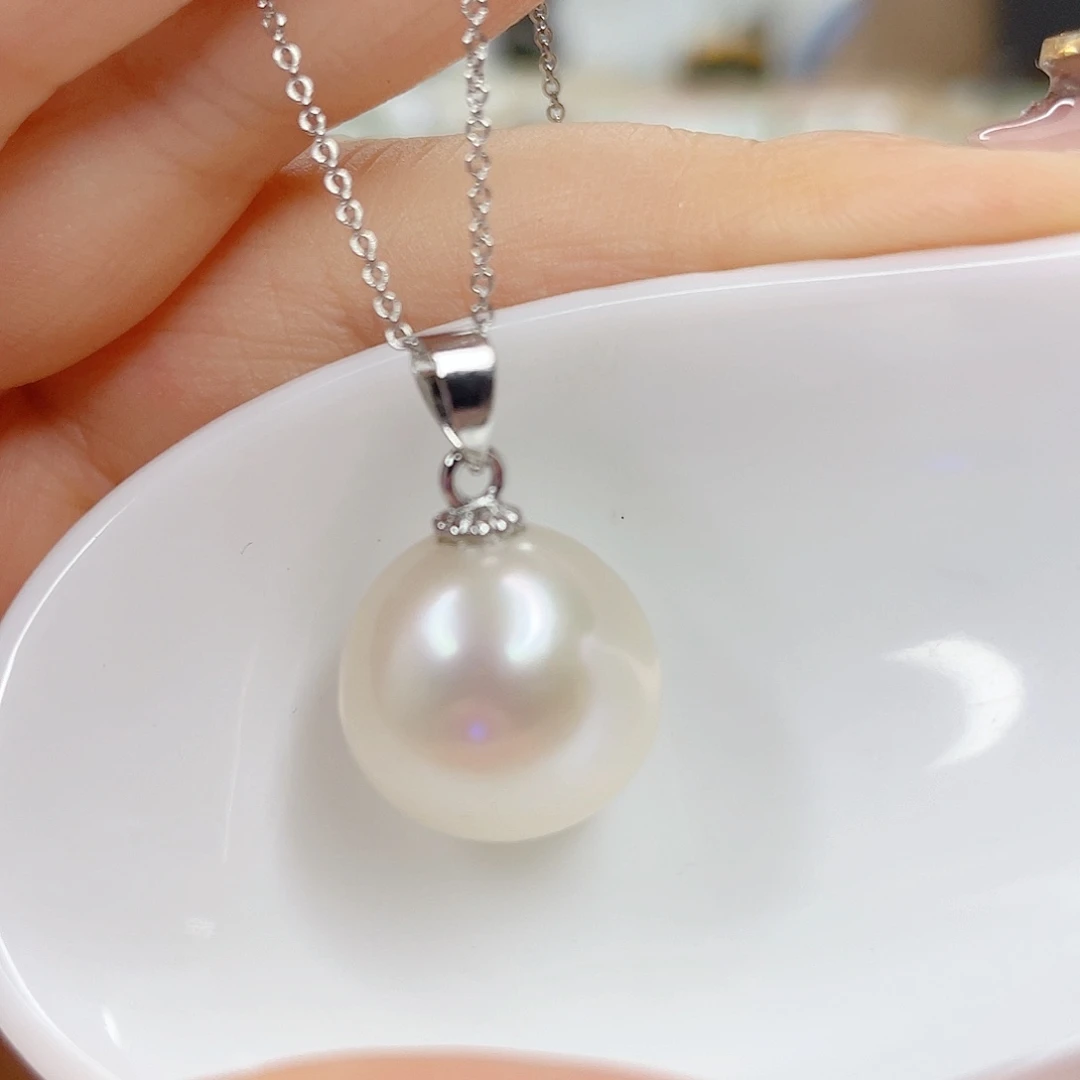 淡水珍珠未镶嵌吊坠(赠链)