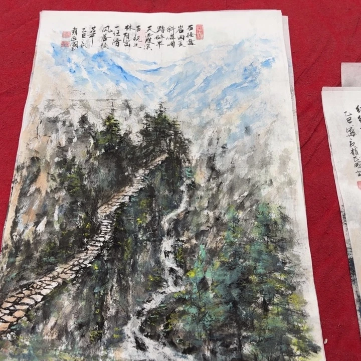 国画花鸟的翅膀和翅膀是一样