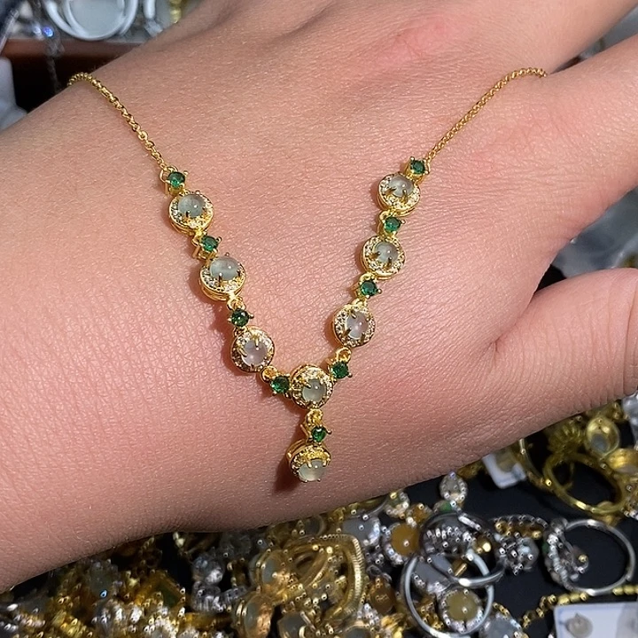 翡翠未镶嵌戒指翡翠未镶嵌项链1