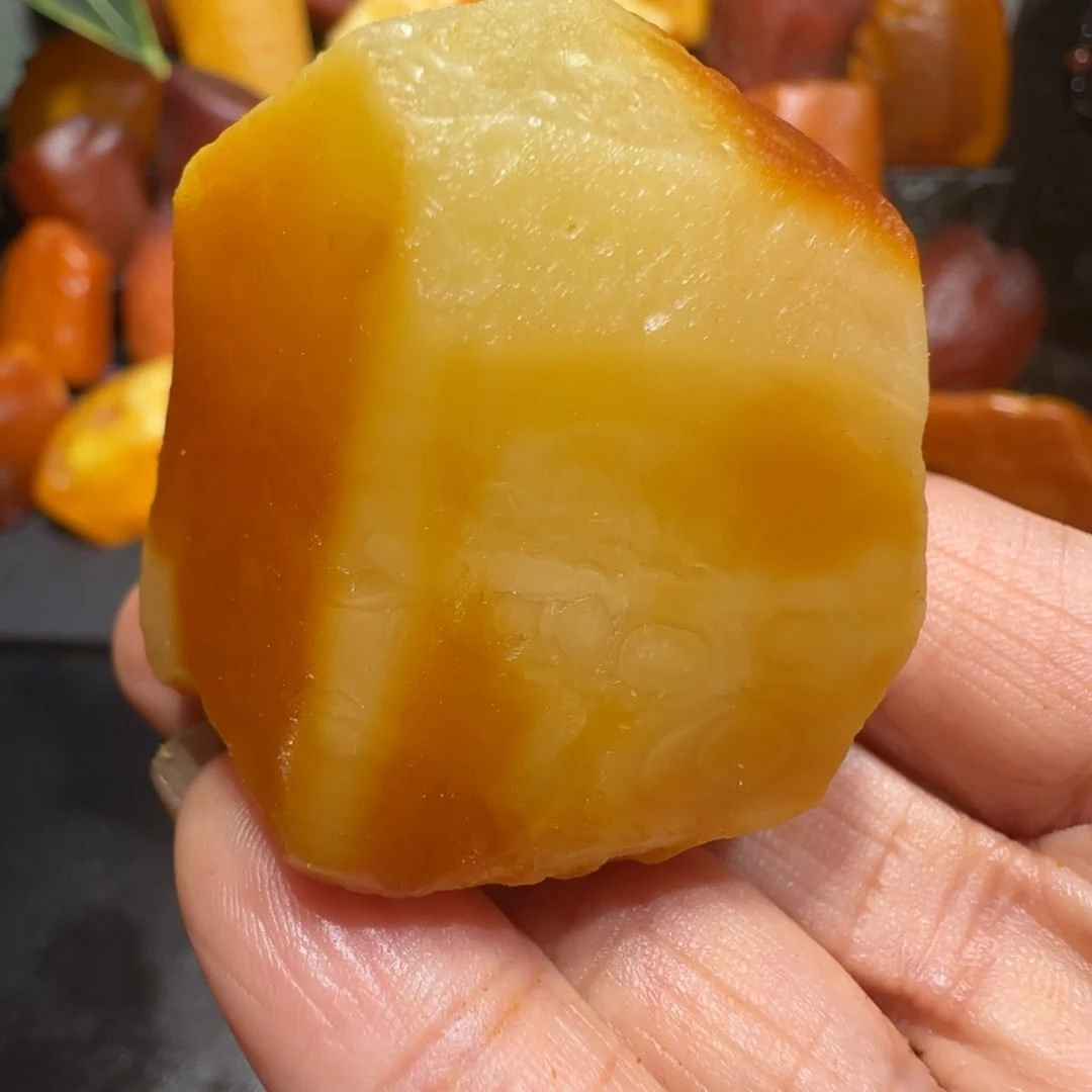 定制琥珀未镶嵌拿****腚专属定制