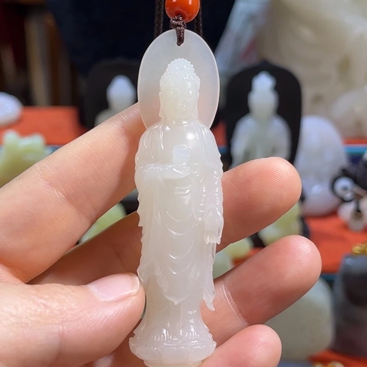 和田玉（糖玉）未镶嵌挂件