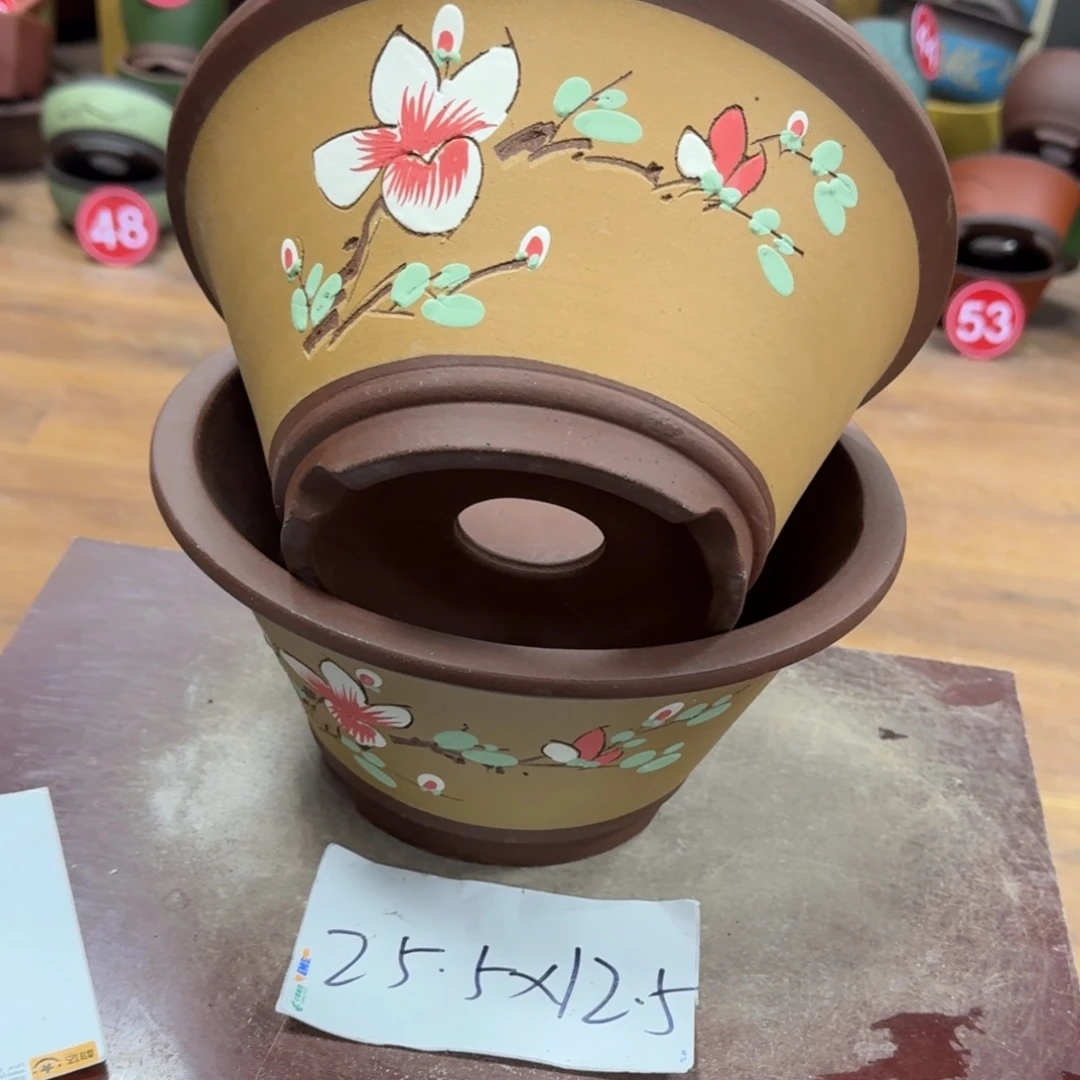 紫砂花盆破损包赔