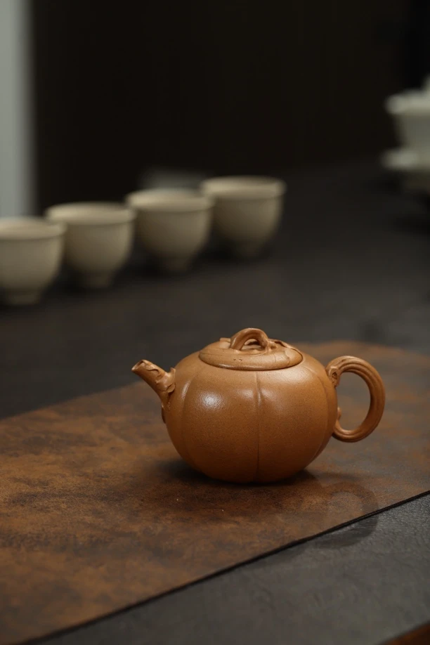 南瓜壶 许云超 黄金段全手工制作