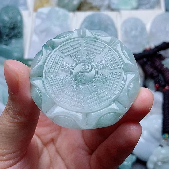 翡翠未镶嵌吊坠(不含链)翡翠