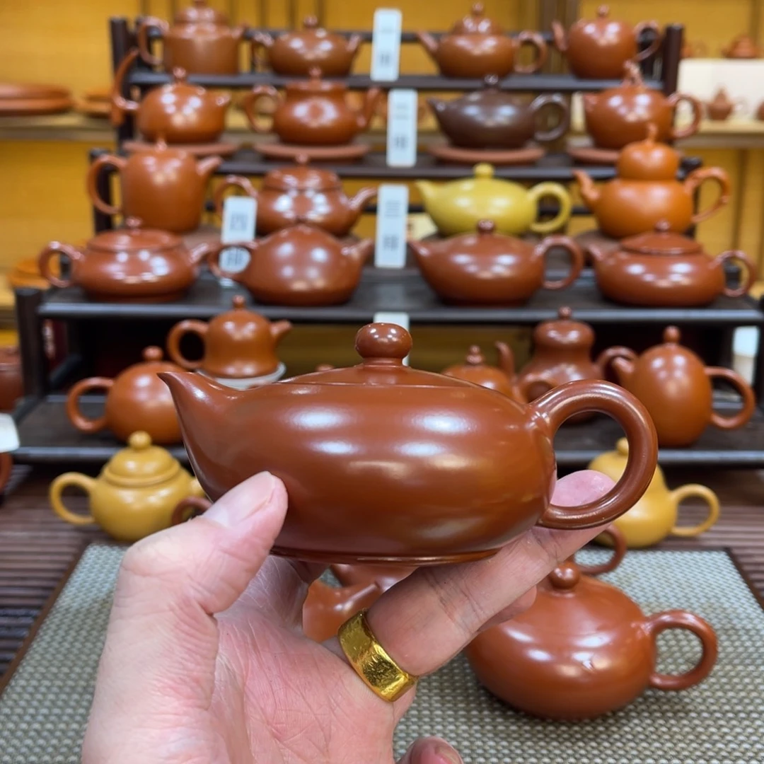 紫砂茶壶红凤雏 120-140cc