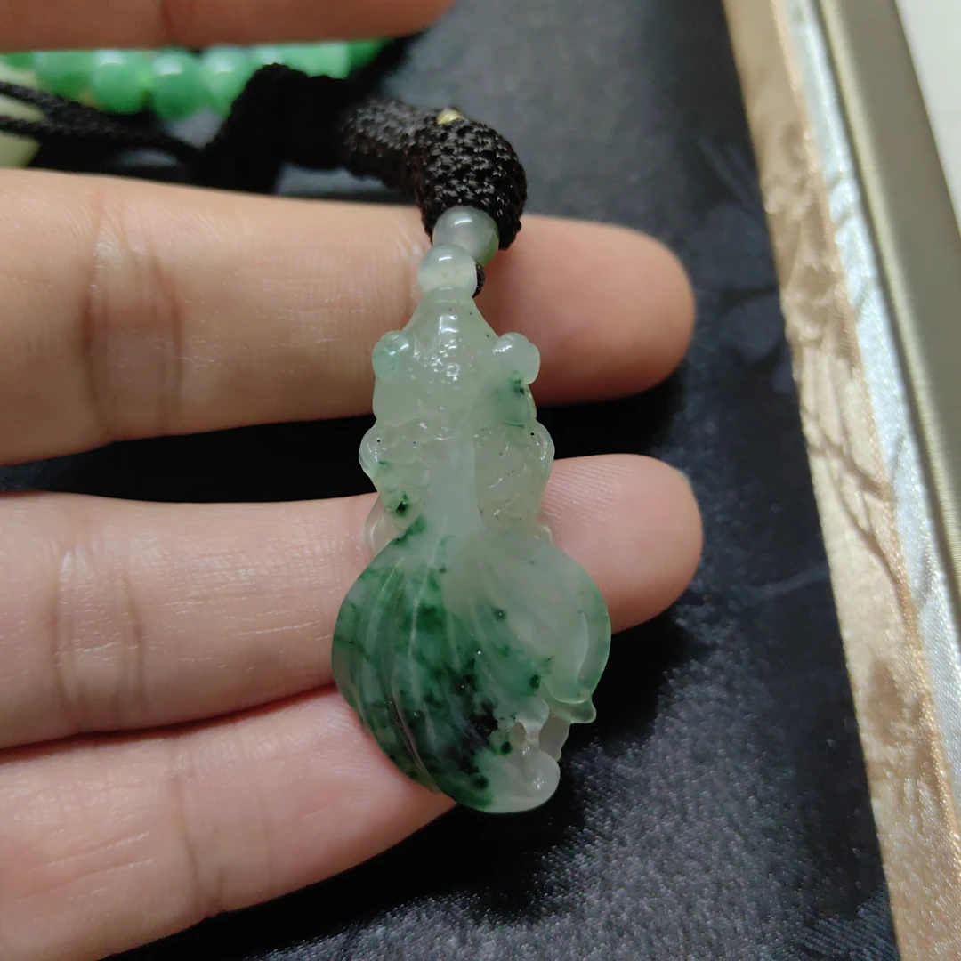 独山玉 老料白天兰福鱼