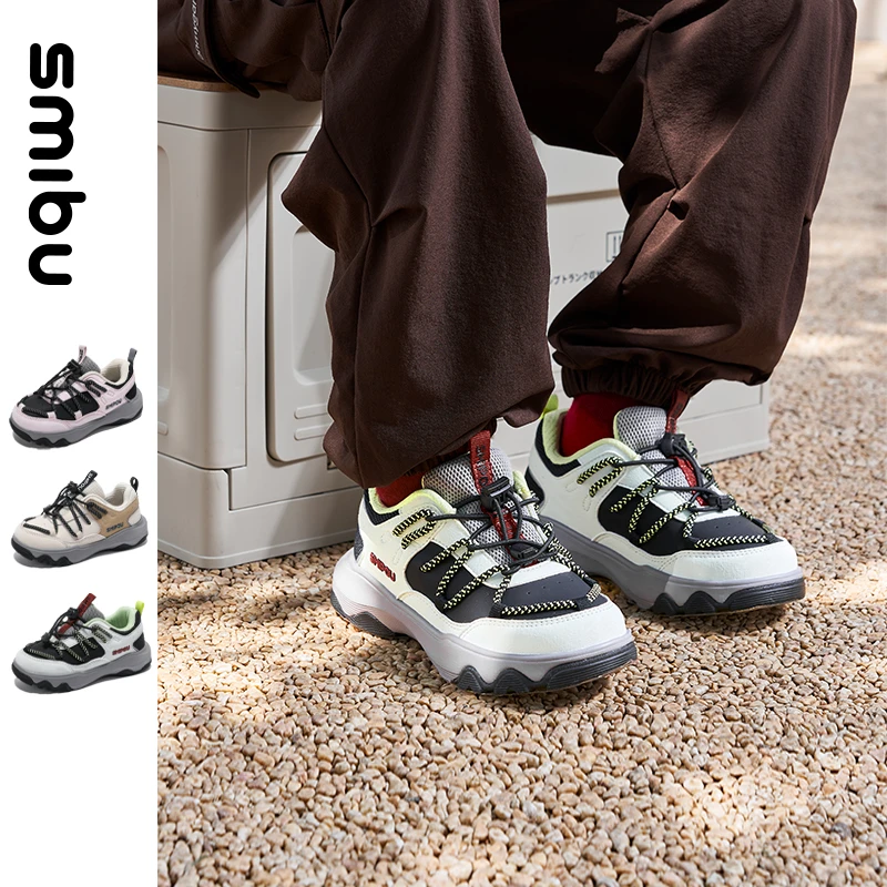 斯密朴SMIBU童鞋女童运动鞋新款春秋儿童鞋子男童休闲鞋女孩