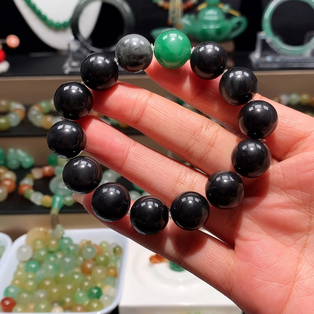 石英质玉未镶嵌手链