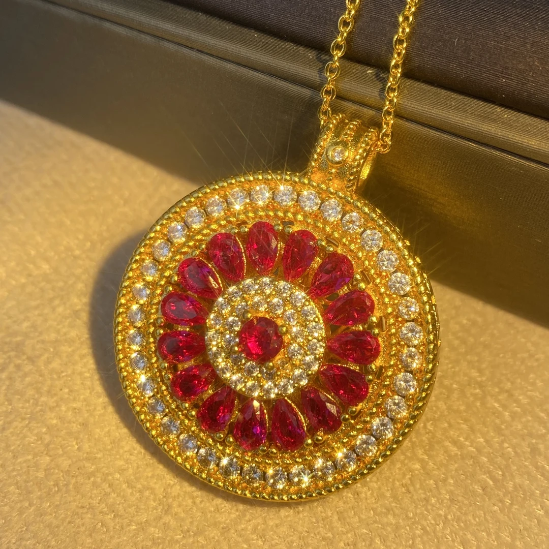 5066红项链--红--精工红项链赠礼盒hong