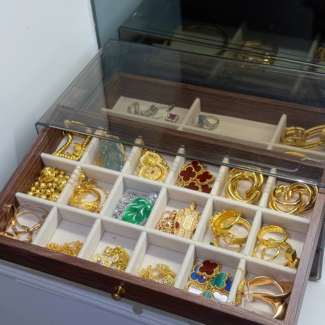 铜合金手镯 盲盒首饰(手镯 戒指 项链) 轻奢风镶嵌时尚