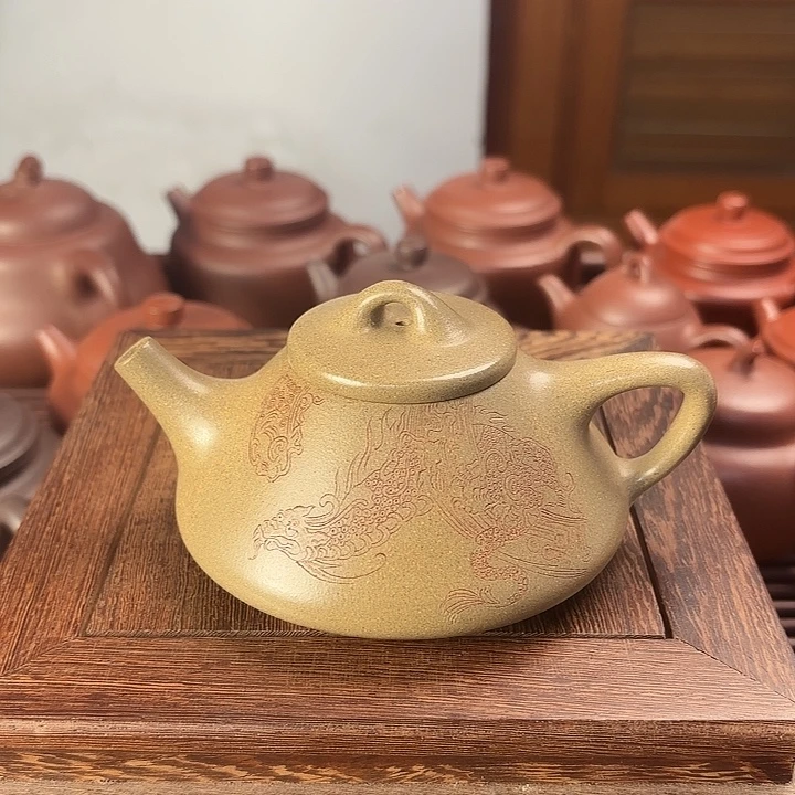 紫砂茶壶正品宜兴紫砂壶工艺