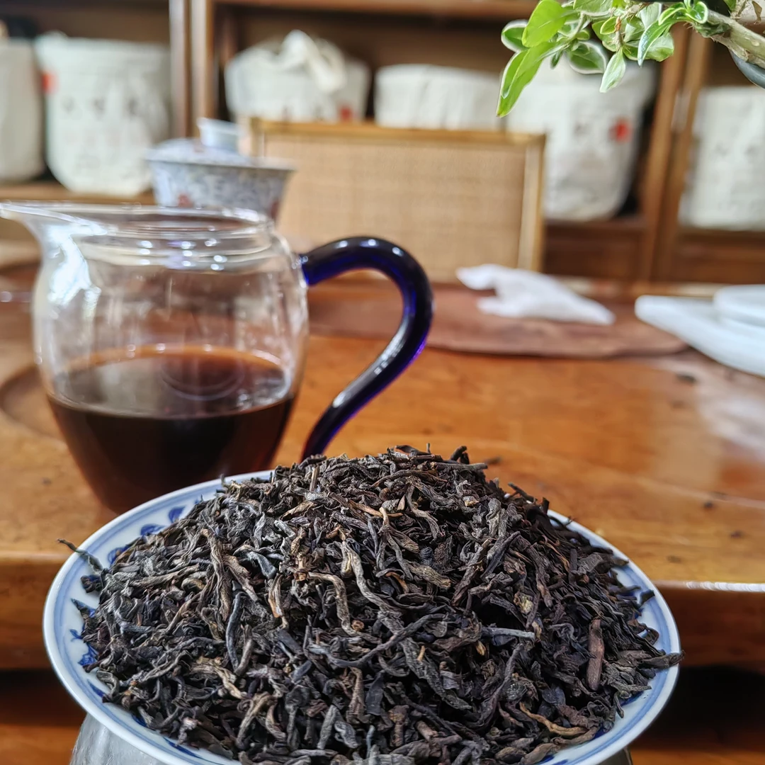 梧州六堡茶【2016年荔香】荔枝香果香清爽可口甜润六堡茶