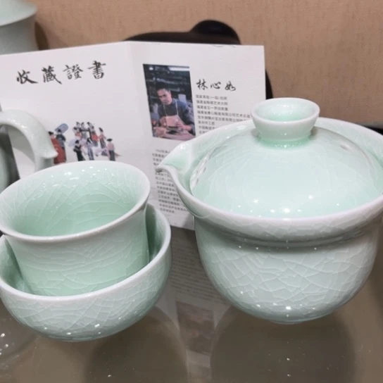陶瓷茶具汝瓷茶具