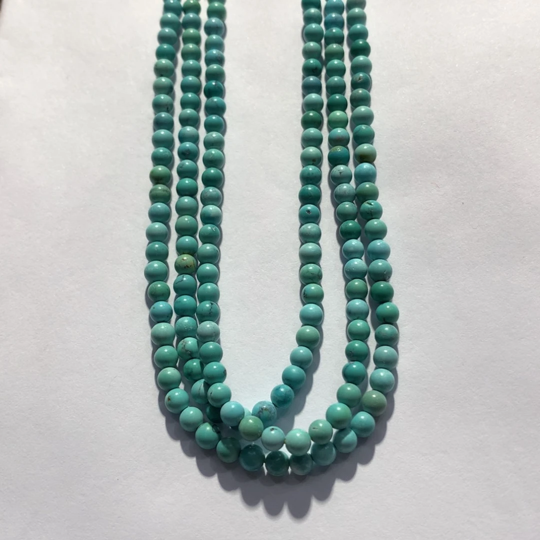 未镶嵌绿松石长链