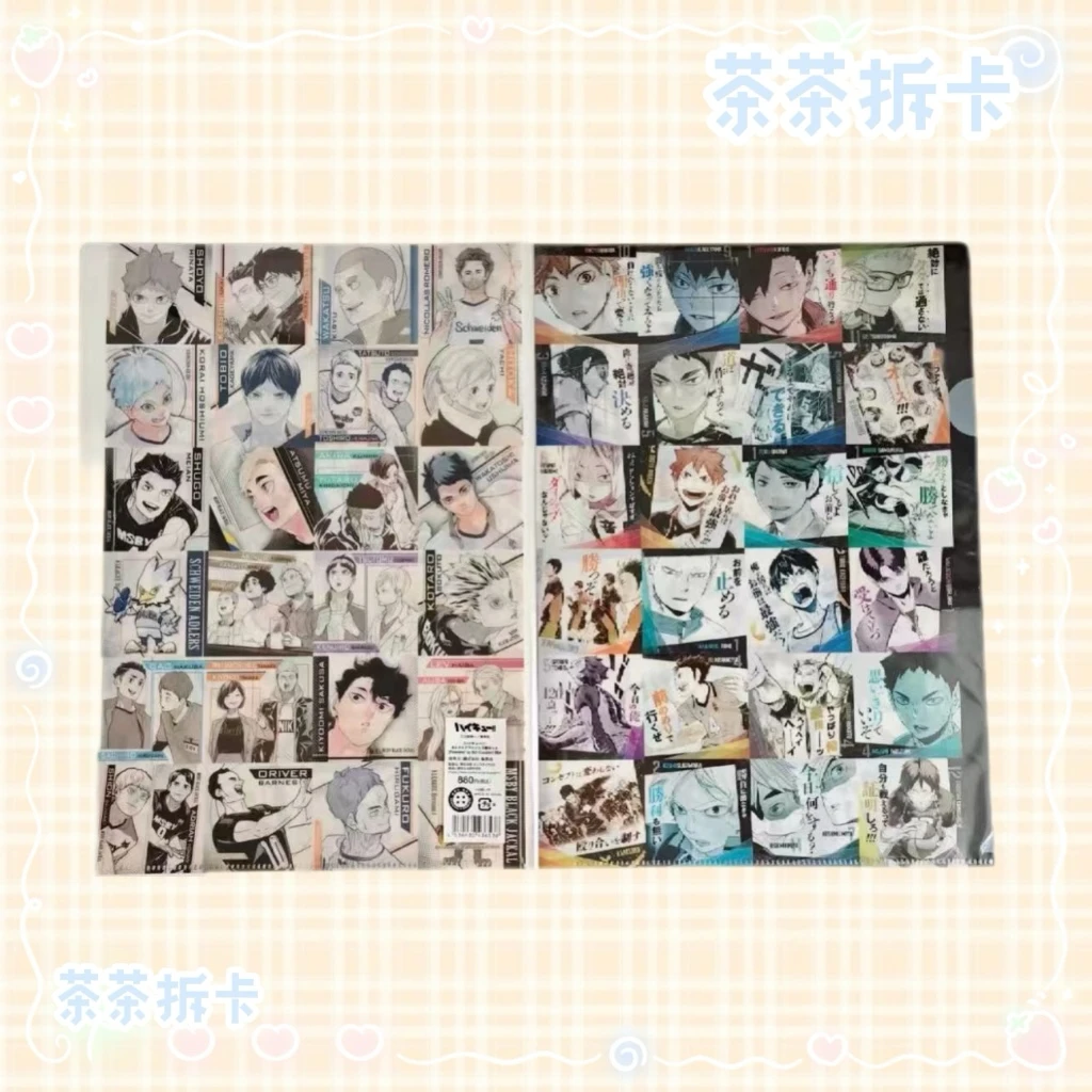 排球少年 青春激励文件夹切页钥匙扣