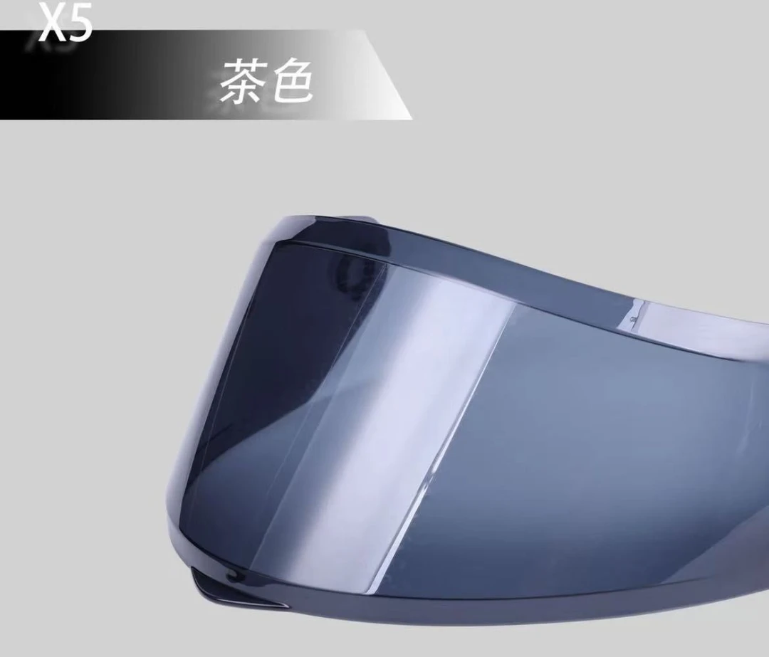 DOTX5就镜片原厂原装全盔镜片黑茶色彩色镜片