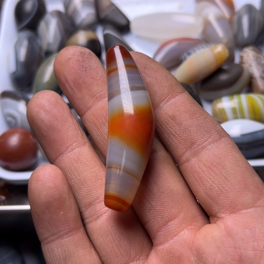 玛瑙/玉髓颈饰合金蒋*天