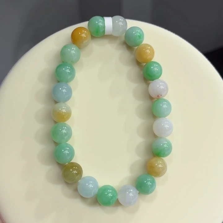 手链翡翠未镶嵌多宝卡8.4