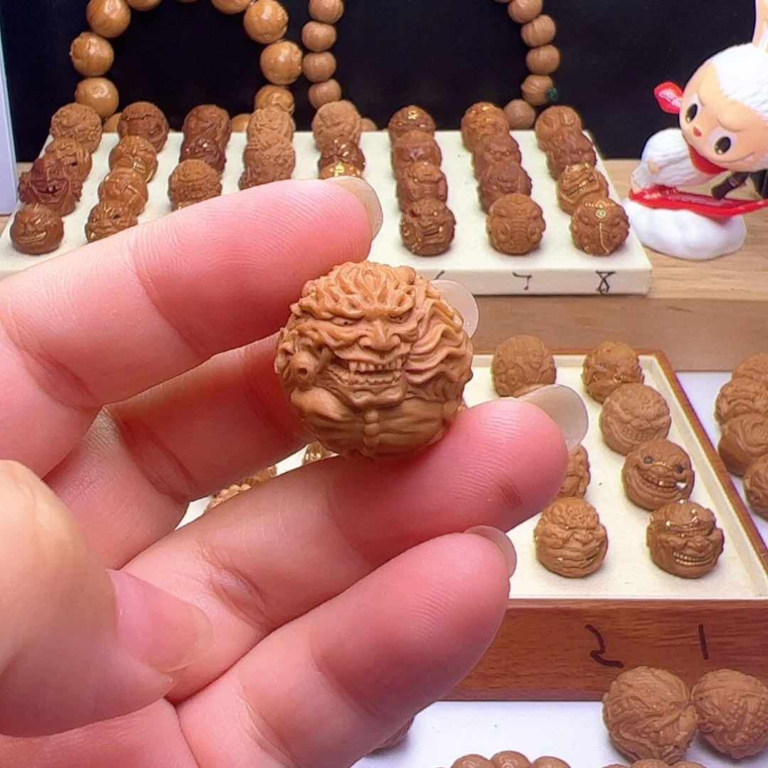 猴头核桃吊坠猴头