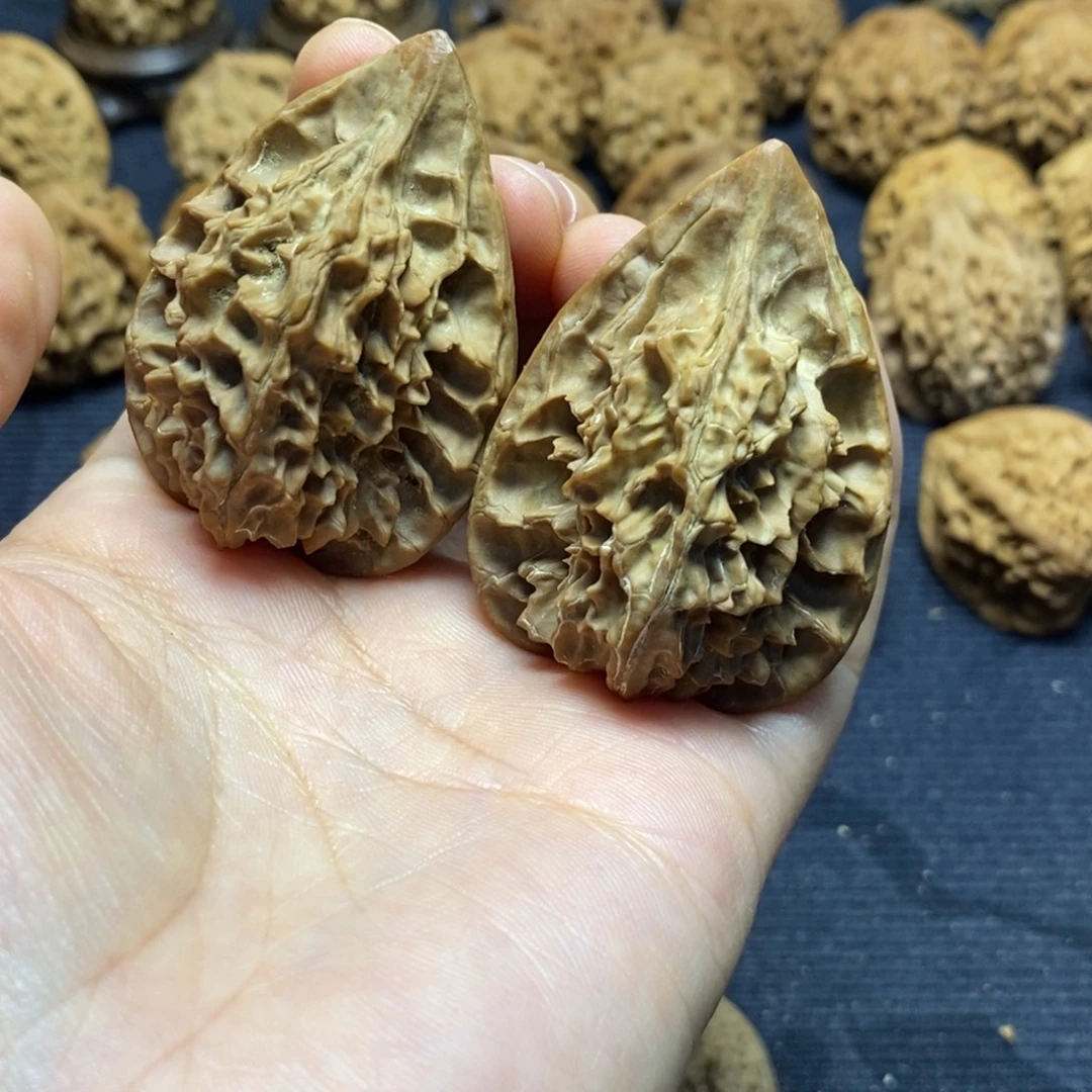 李***博吊坠文玩核桃红缨枪36有修