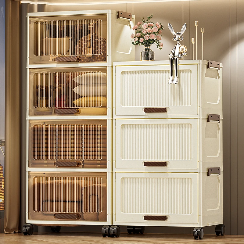 48翻盖柜收纳置物架储物柜子客厅厨房宿舍收纳箱卧室床头柜书柜