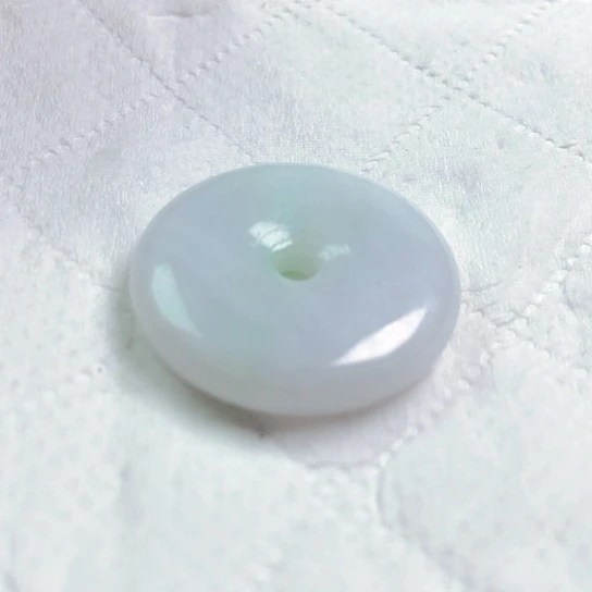 翡翠颈饰未镶嵌天****远吊坠