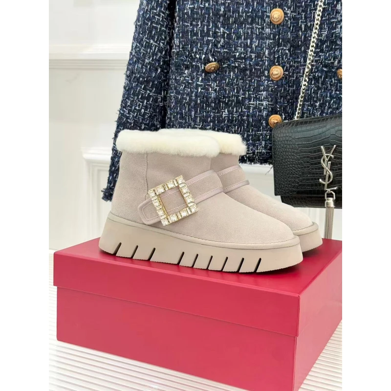 【DML】亮钻时尚保暖雪地靴女