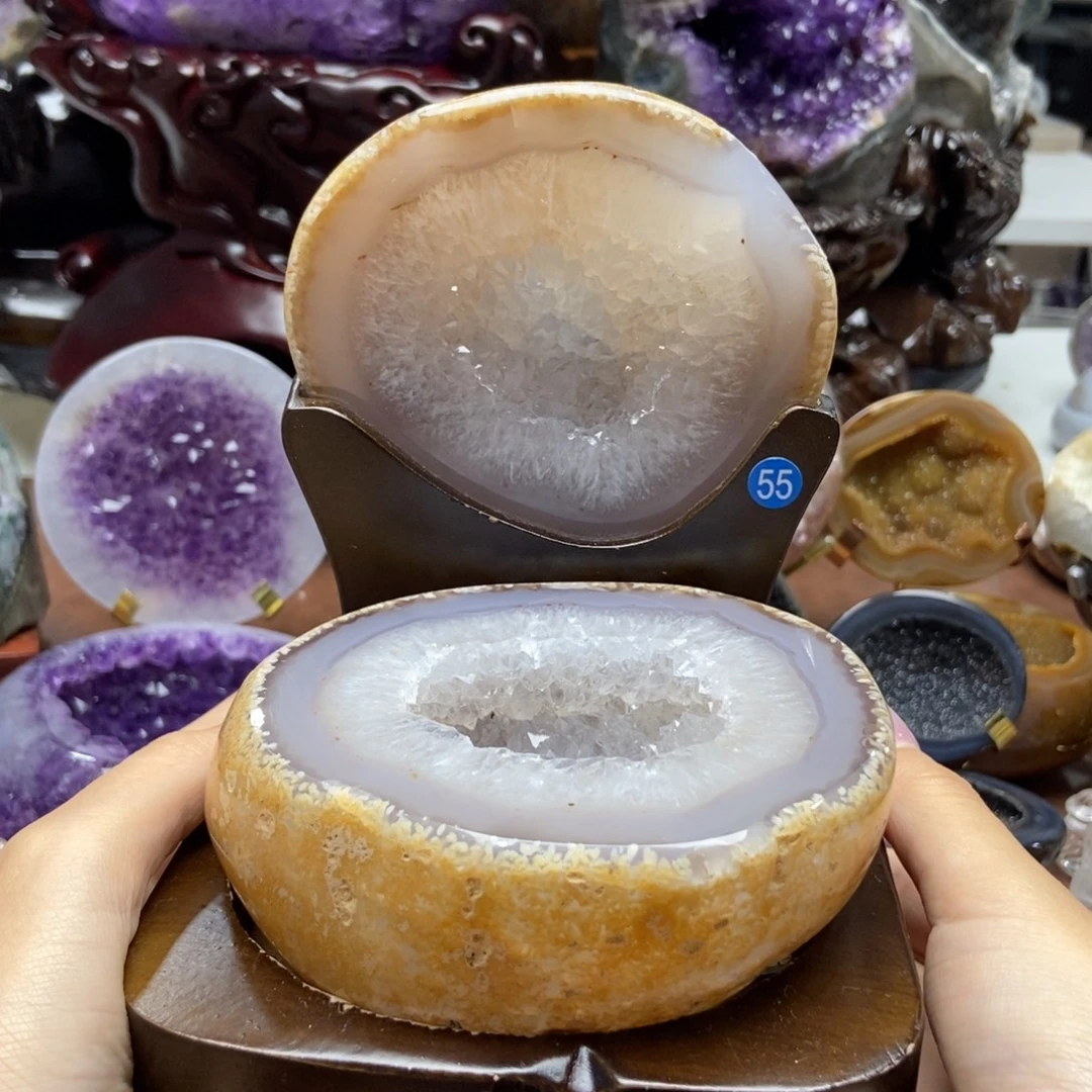 紫晶摆件未镶嵌水晶