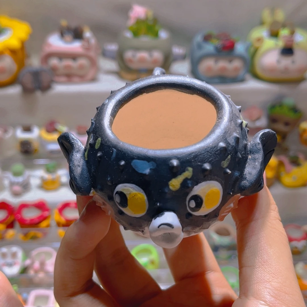 075纯手工制作重工盆盆38一个