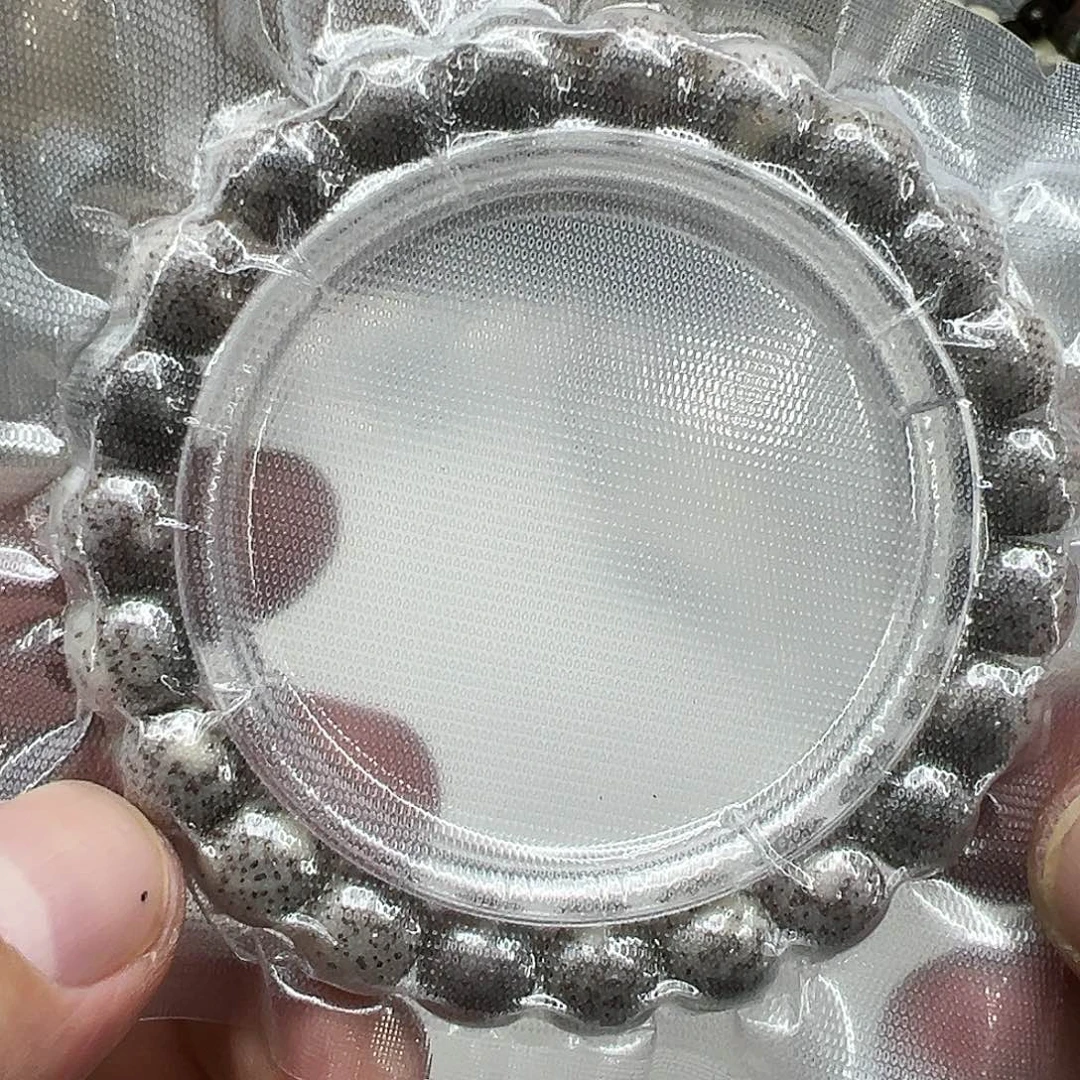 星月菩提手串173高端黑灰星月菩提单圈1.0