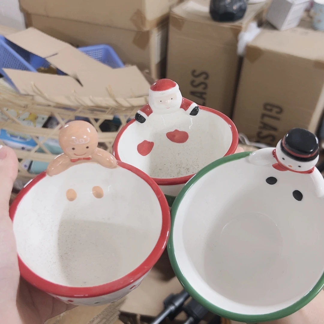 瓷片微瑕满20包邮可爱