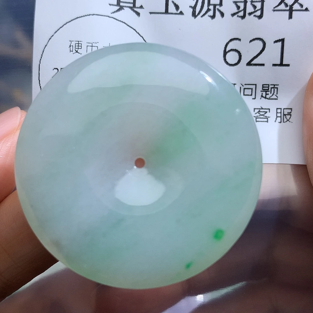 翡翠未镶嵌颈饰621