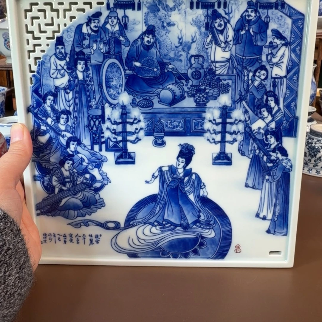 小***蛋景德镇陶瓷手工手绘