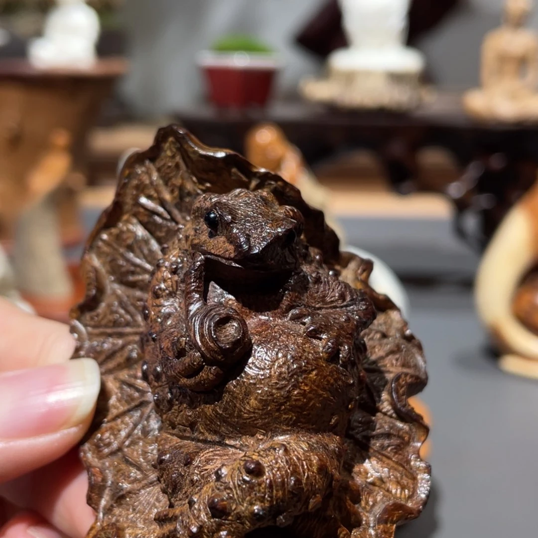 木华*木雕工艺品摆件