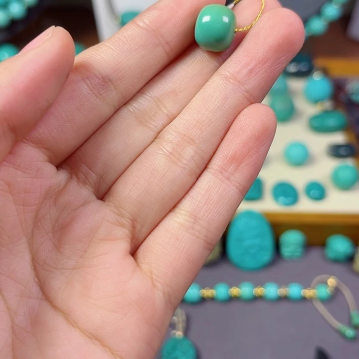 绿松石未镶嵌绿松石（金