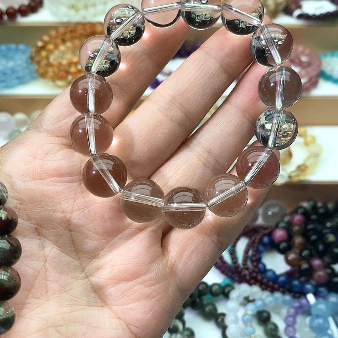 水晶手链未镶嵌13mm天然水晶