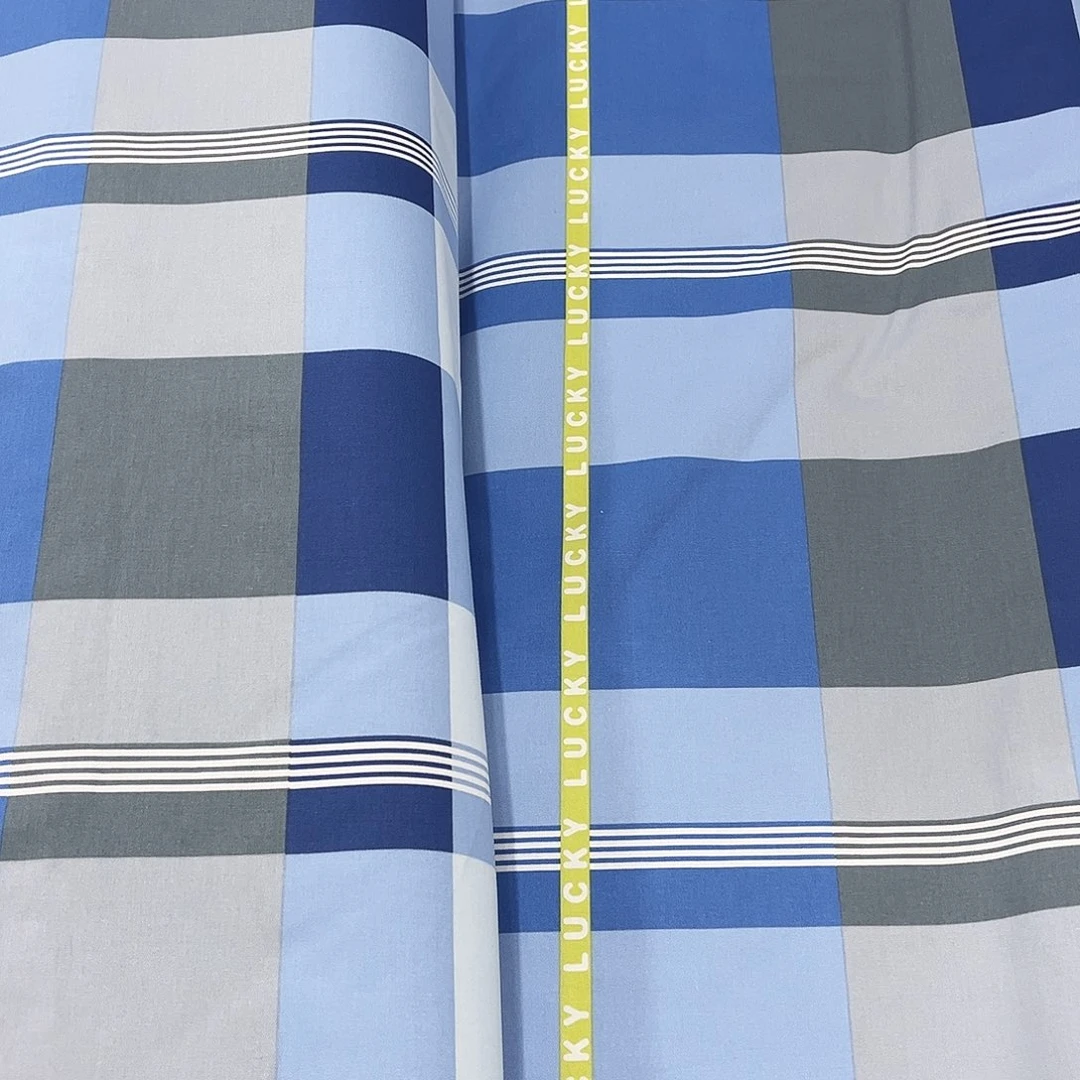 蓝尚加厚蓝格6.5米不加工