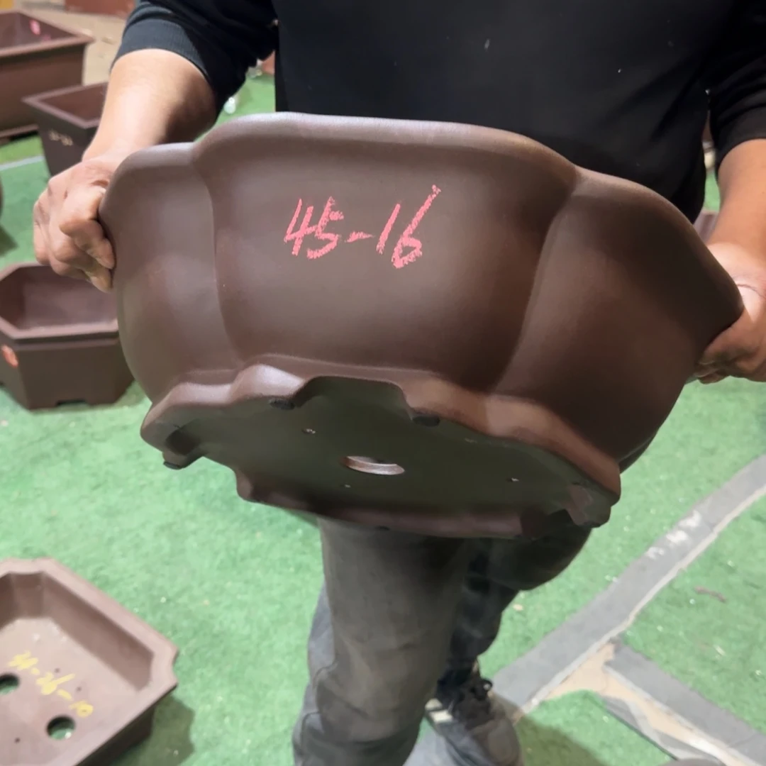 紫砂花盆紫砂花盆