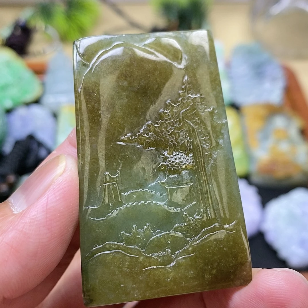 【闪购商品】翡翠颈饰未镶嵌11111111111111